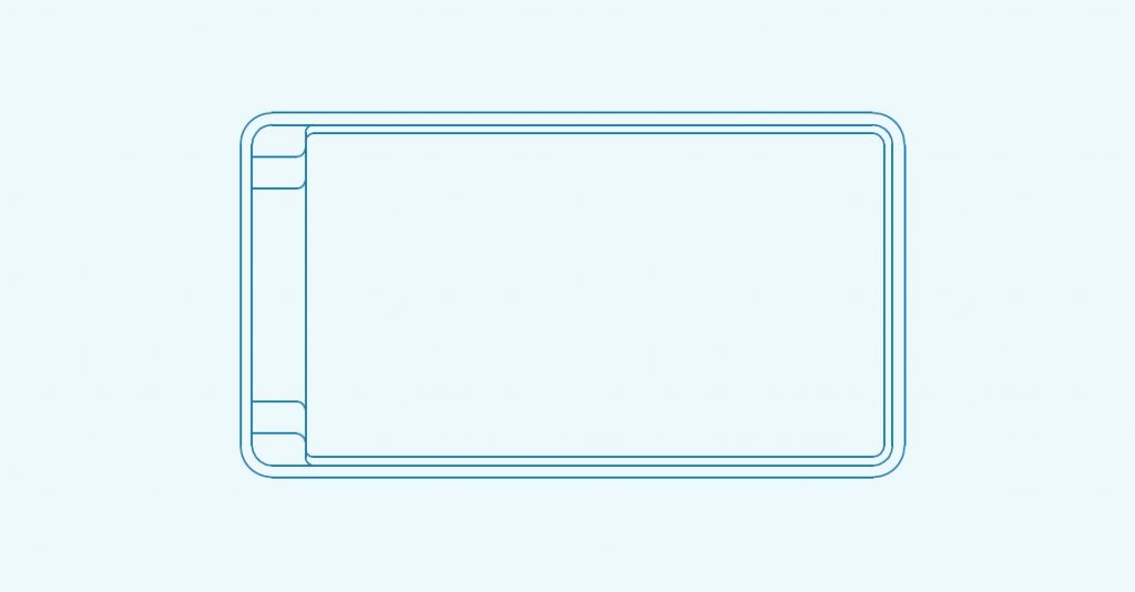 Compass Pools Plunge 6.2 pool shape outline