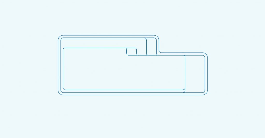 Compass Pools Refresh pool shape outline