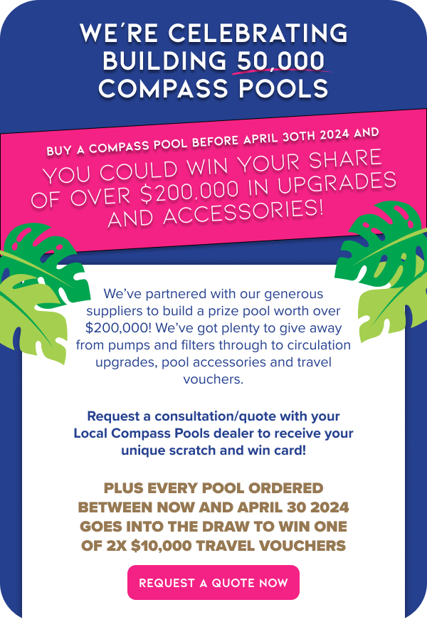 Compass Pools Promotion Mobile