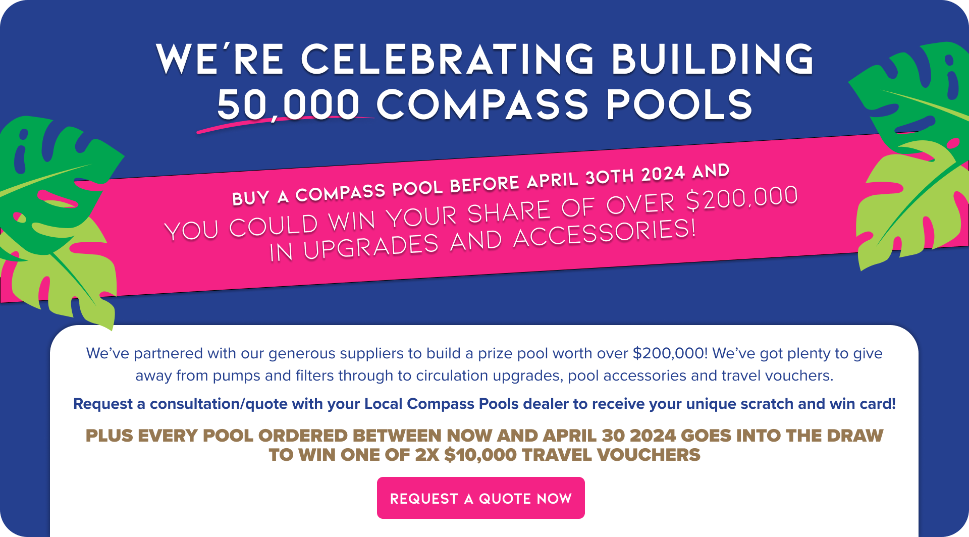 Compass Pools Promotion